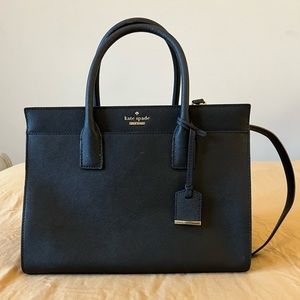 Kate Spade Cameron Street Candace Satchel in “Black”